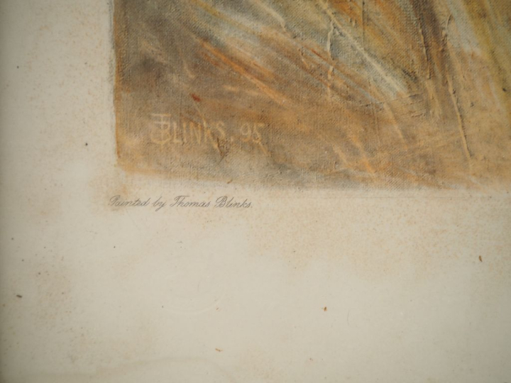 Paire de gravures anglaises en couleur d'après  BLINKS, "Unity' et "Th