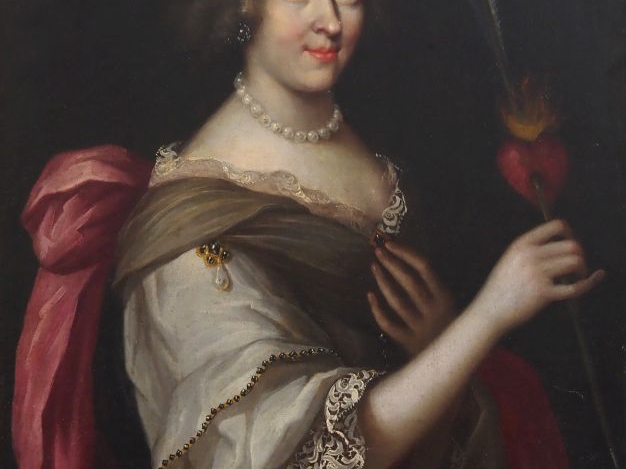 Ecole Hollandaise du XVIIème, entourage de Peter NASON. "Portrait de f