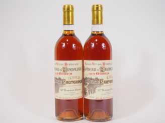 Vente aux enchères 2 BOUTEILLES CHÂTEAU D'ARMAJAN DES ORMES SAUTERNES - 1990