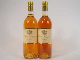 Vente aux enchères 2 BOUTEILLES CHÂTEAU SUDUIRAUT 1er CC SAUTERNES - 1995