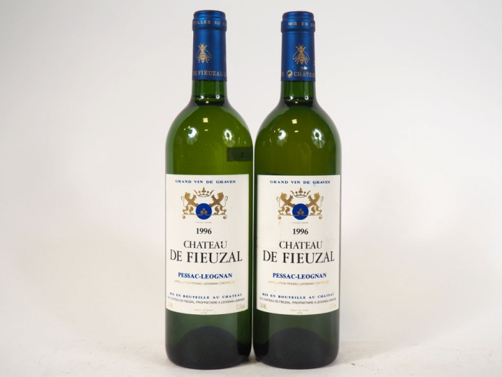 2 BOUTEILLES CHÂTEAU DE FIEUZAL GCC GRAVES - 1996
