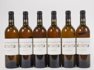 Vente aux enchères 6 BOUTEILLES CHÂTEAU LA GARDE GRAVES - 1996