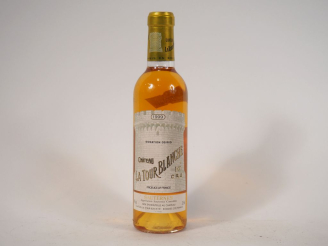Vente aux enchères 1 BOUTEILLE (37,5 CL) CHÂTEAU LA TOUR BLANCHE 1er CC SAUTERNES - 1999