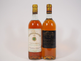 Vente aux enchères 2 BOUTEILLES : 1 CHÂTEAU BOURDIEU LAGRANGE 1978 HEP - 1 CHÂTEAU DE DAM