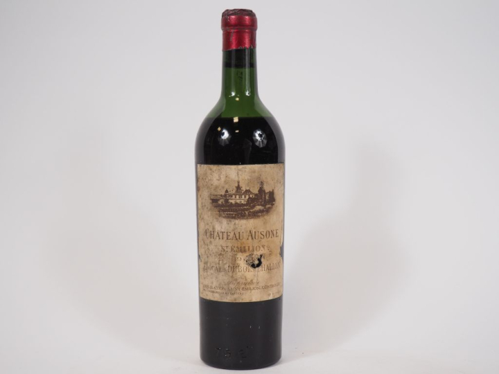 1 BOUTEILLE CHÂTEAU AUSONE ST EMILION - 1949 - MEP-BEP/ETA