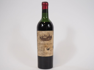 Vente aux enchères 1 BOUTEILLE CHÂTEAU AUSONE ST EMILION - 1949 - MEP-BEP/ETA