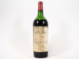 Vente aux enchères 1 MAGNUM CHÂTEAU MOUTON BARON ROTSHCHILD GCC PAUILLAC - 1969 - BEP/ETF