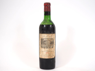Vente aux enchères 1 BOUTEILLE CHÂTEAU DUHART MILON GCC PAUILLAC - 1970 - BEP/BS/CAPS TRE