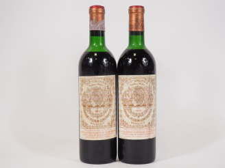 Vente aux enchères 2 BOUTEILLES CHÂTEAU BARON PICHON DE LONGUEVILLE GCC PAUILLAC - 1973 -