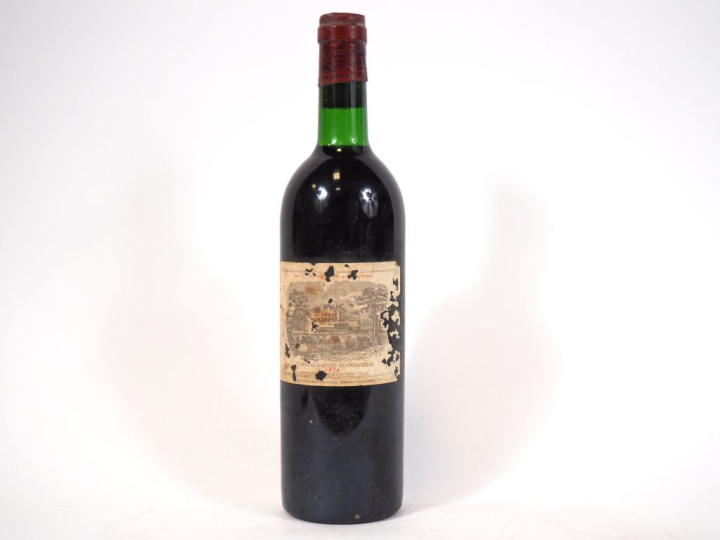 1 BOUTEILLE CHÂTEAU LAFITE ROTHSCHILD GCC PAUILLAC - 1974 - ETA/BOUCH 