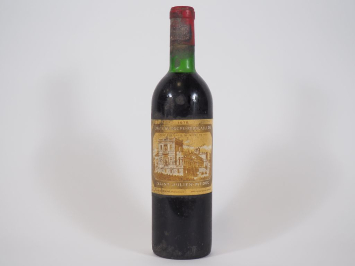 1 BOUTEILLE CHÂTEAU DUCRU BEAUCAILLOU GCC ST JULIEN - 1975 - LB/ES/BS