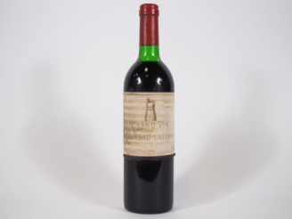 Vente aux enchères 1 BOUTEILLE CHÂTEAU LATOUR 1er GCC PAUILLAC - 1976 - LB/ELA