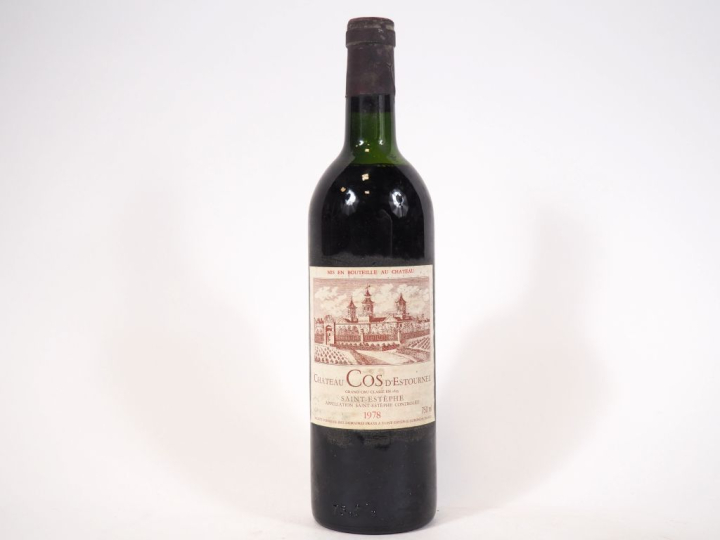 1 BOUTEILLE CHÂTEAU COS D'ESTOURNEL GCC ST ESTÈPHE - 1978 - HEP