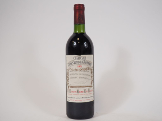 Vente aux enchères 1 BOUTEILLE CHÂTEAU BALESTARD LA TONNELLE GCC ST EMILION - 1983 - BG