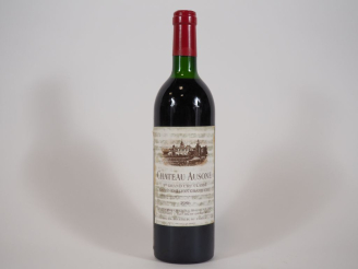 Vente aux enchères 1 BOUTEILLE CHÂTEAU AUSONE 1er GCC ST EMILION - 1986 - LB/ELF