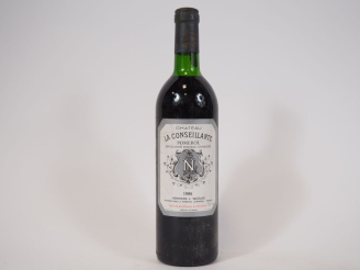 Vente aux enchères 1 BOUTEILLE CHÂTEAU LA CONSEILLANTE POMEROL - 1986 - LB
