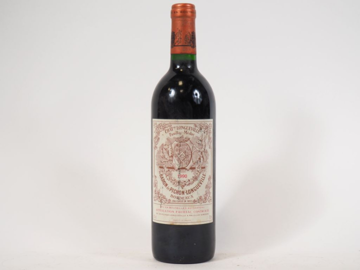 1 BOUTEILLE CHÂTEAU BARON PICHON DE LONGUEVILLE GCC PAUILLAC - 1990