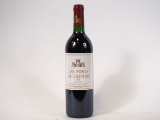 Vente aux enchères 1 BOUTEILLE LES FORTS DE LATOUR PAUILLAC - 1991 - BG