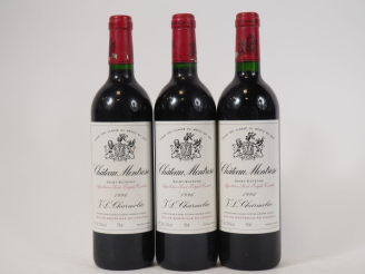 Vente aux enchères 3 BOUTEILLES CHÂTEAU MONTROSE GCC ST ESTÈPHE - 1996