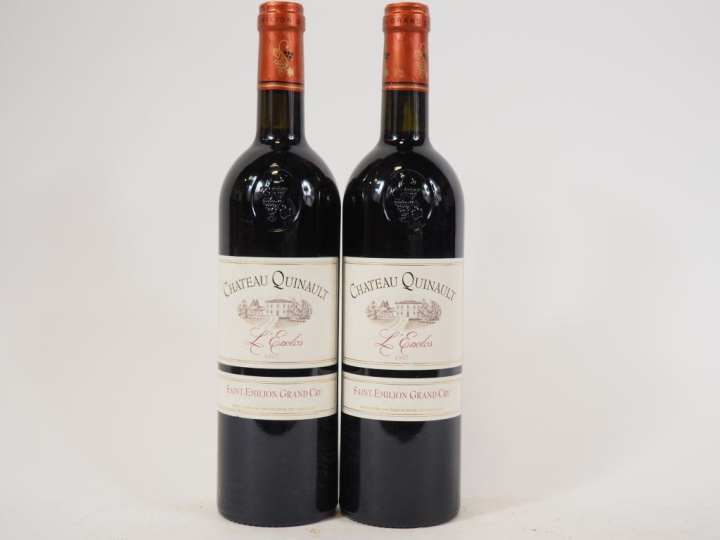 2 BOUTEILLES CHÂTEAU QUINAULT 'L'ENCLOS' GC ST ÉMILION - 1997