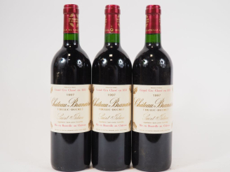Vente aux enchères 3 BOUTEILLES CHÂTEAU BRANAIRE GCC ST JULIEN - 1997