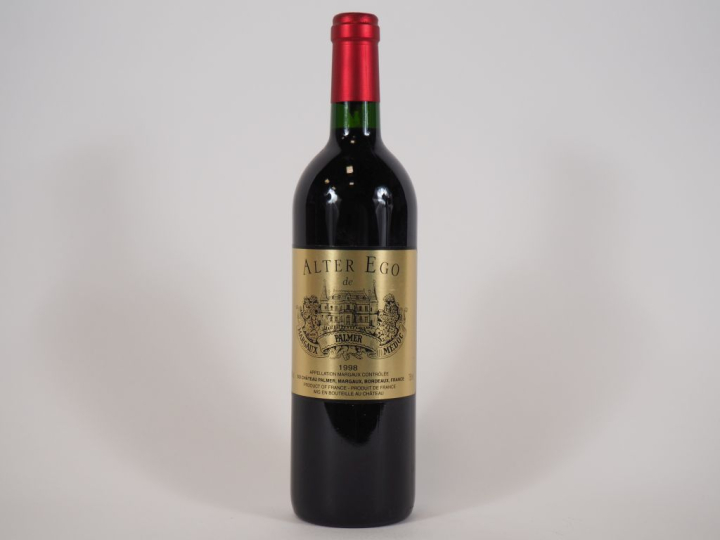 1 BOUTEILLE ALTER EGO PALMER MARGAUX - 1998