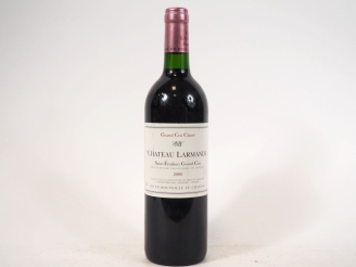 Vente aux enchères 1 BOUTEILLE CHÂTEAU LARMANDE GCC ST ÉMILION - 2000