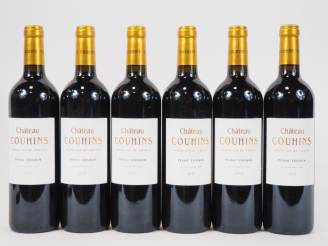 Vente aux enchères 6 BOUTEILLES CHÂTEAU COUHINS GRAVES - 2010