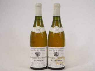 Vente aux enchères 2 BOUTEILLES CHASSAGNE MONTRACHET 1er CRU 'LES CHENEVOTTES' J.M. MOREY