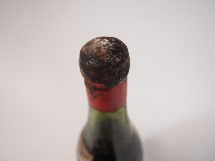 2 BOUTEILLES GEVREY CHAMBERTIN G PRIEUR - 1950 - 1 à 5,5 CM/CAPS TRES 