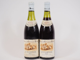 Vente aux enchères 2 BOUTEILLES LE CORTON BOUCHARD BOUCHARD PÈRE ET FILS - 1972 - 1 à 3 C