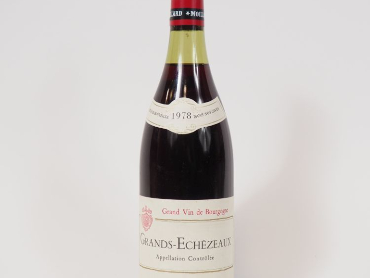 1 BOUTEILLE GRANDS ECHEZEAUX MOILLARD - 1978 - 3 CM