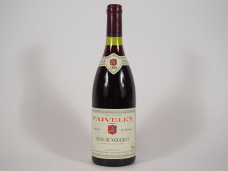 Vente aux enchères 1 BOUTEILLE CLOS DE VOUGEOT GC FAIVELEY - 1985