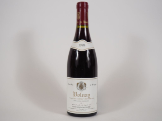 Vente aux enchères 1 BOUTEILLE VOLNAY 1er CRU 'CLOS DES CHENES' FONTAINE GAGNARD - 1989