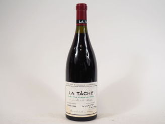 Vente aux enchères 1 BOUTEILLE LA TÂCHE DOMAINE DE LA ROMANÉE CONTI - 1989 - 2.1 CM/ETLT