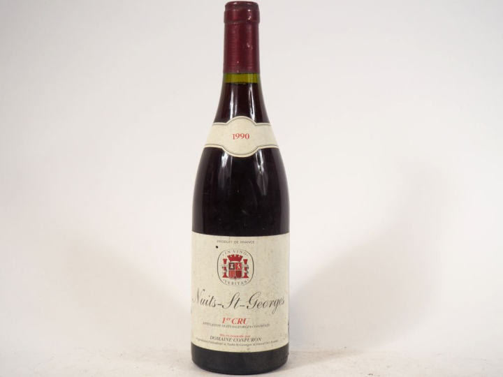 1 BOUTEILLE NUITS ST GEORGES 1er CRU DOMAINE CONFURON - 1990