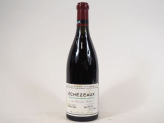Vente aux enchères 1 BOUTEILLE ÉCHÉZEAUX DOMAINE DE LA ROMANÉE CONTI - 1995 - 1.7 CM/ETLT