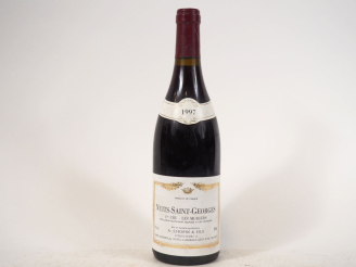 Vente aux enchères 1 BOUTEILLE NUITS SAINT GEORGES 1er CRU 'LES MURGERS' A. CHOPIN ET FIL