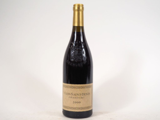 Vente aux enchères 1 BOUTEILLE CLOS SAINT DENIS GC DOMAINE P. CHARLOPIN PARIZOT - 2000