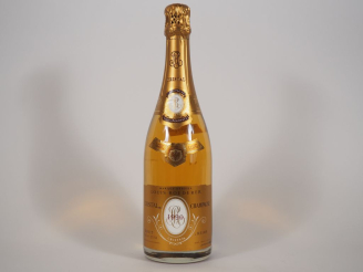 Vente aux enchères 1 BOUTEILLE CHAMPAGNE CRISTAL ROEDERER - 1990