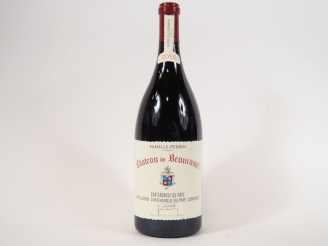 Vente aux enchères 1 MAGNUM CHÂTEAUNEUF DU PAPE CHÂTEAU DE BEAUCASTEL  - 2015 - CBO