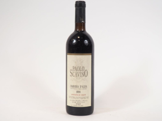 Vente aux enchères 1 BOUTEILLE BARBERA D'ALBA PAOLO SCAVINO - 1991