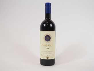 Vente aux enchères 1 BOUTEILLE BOLGHERI SASSICAIA TENUTA SAN GUIDO - 1999