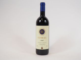Vente aux enchères 1 BOUTEILLE BOLGHERI SASSICAIA TENUTA SAN GUIDO - 2000