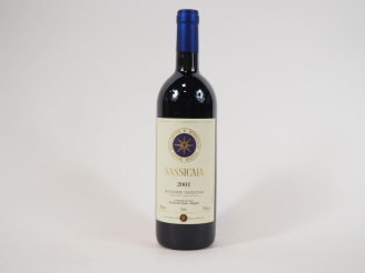 Vente aux enchères 1 BOUTEILLE BOLGHERI SASSICAIA TENUTA SAN GUIDO - 2001