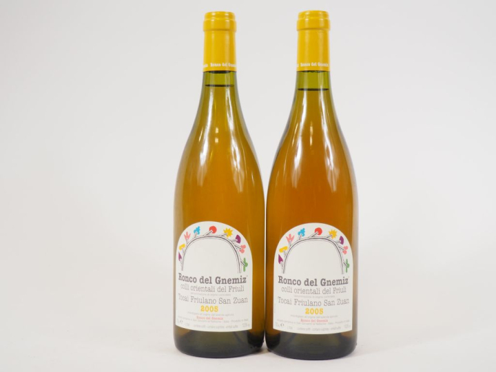 2 BOUTEILLES RONCO DEL GNEMIZ TOCAI FRIULANO SAN ZUAN - 2005