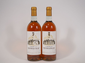 Vente aux enchères 2 BOUTEILLES CHÂTEAU MONBAZILLAC - BG/EA/NM
