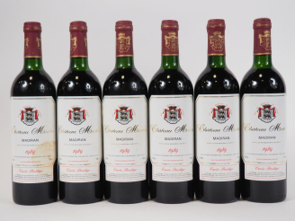 Vente aux enchères 6 BOUTEILLES CHÂTEAU MONTUS 'CUVÉE PRESTIGE' MADIRAN - 1989 - LB/1 ELT