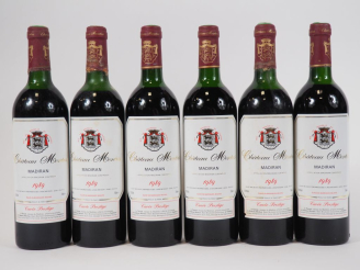 Vente aux enchères 6 BOUTEILLES CHÂTEAU MONTUS 'CUVÉE PRESTIGE' MADIRAN - 1989 - 1 LB/2 L