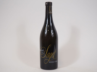 Vente aux enchères 1 BOUTEILLE POUILLY FUMÉ DOMAINE SAGET - 2002